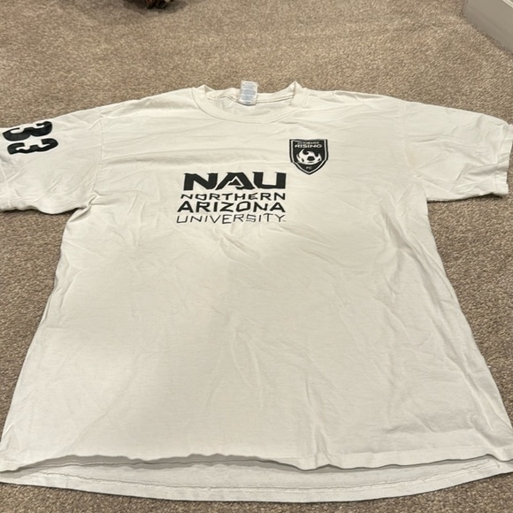 Phoenix rising NAU northern Arizona university tshirt white men adult large - Picture 1 of 4